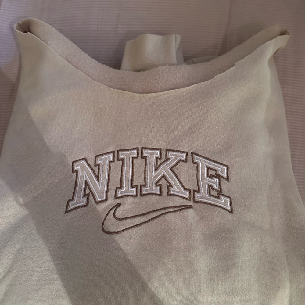 Nike Beige Sleeveless Top